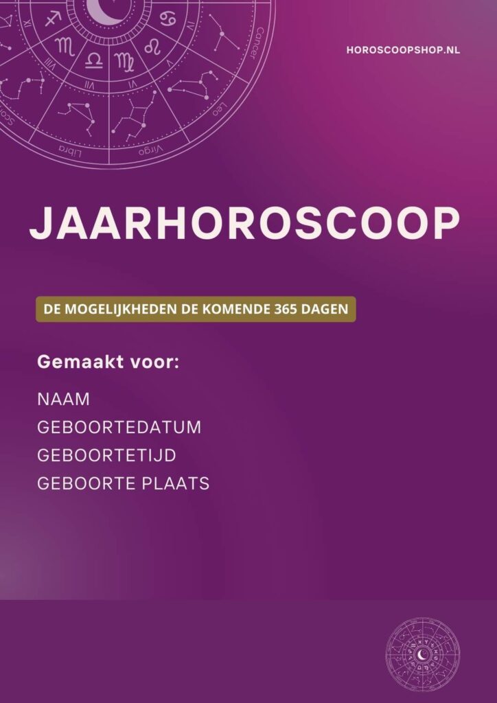 Persoonlijke jaarhoroscoop